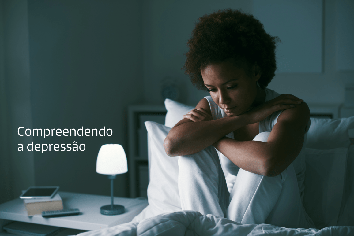 Compreendendo a depressão - mulher na cama deprimida